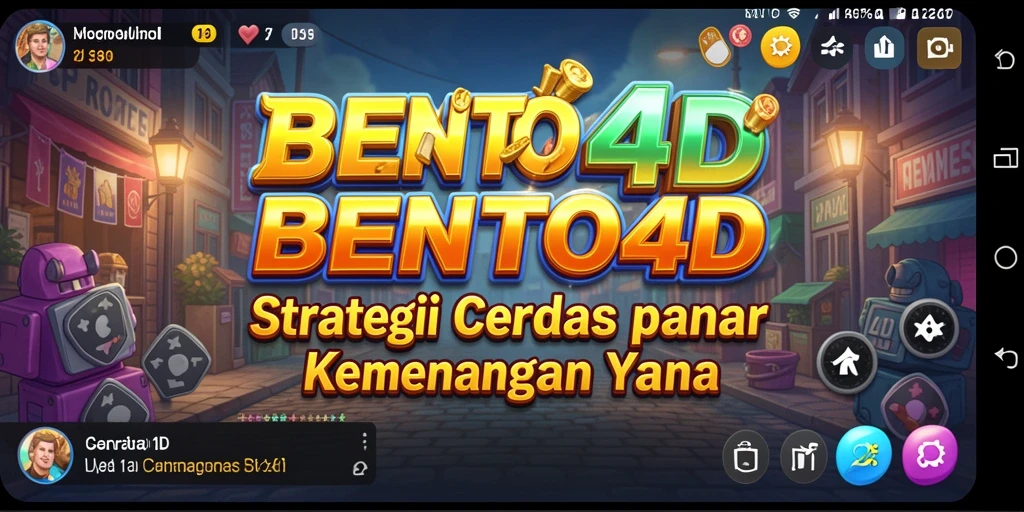 Menampilkan gameplay taktis dari BENTO4D.