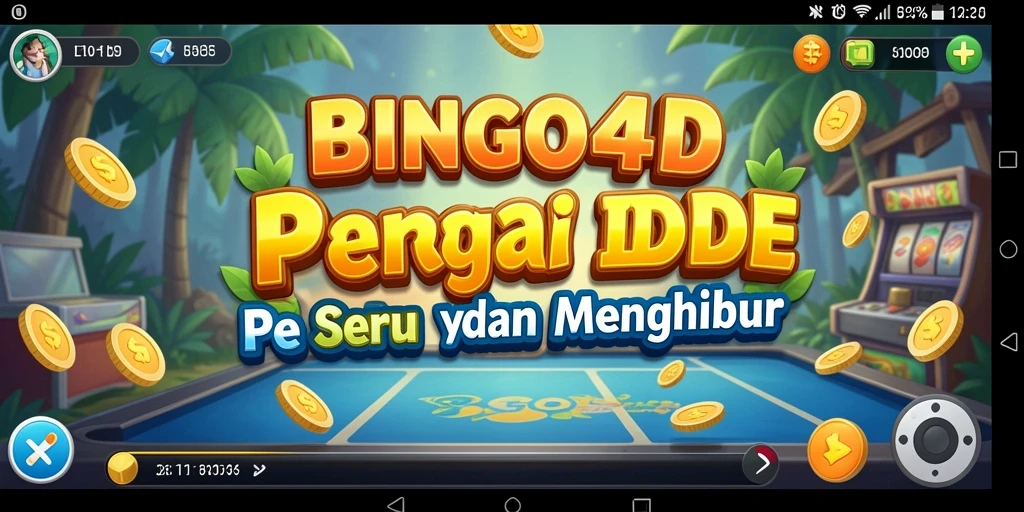 Screenshot gameplay BINGO4D yang menarik dan mudah dipahami.
