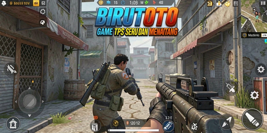 Tangkapan layar gameplay BIRUTOTO yang mendebarkan.