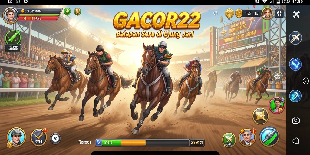 Tampilan gameplay GACOR22 yang seru dan menantang.