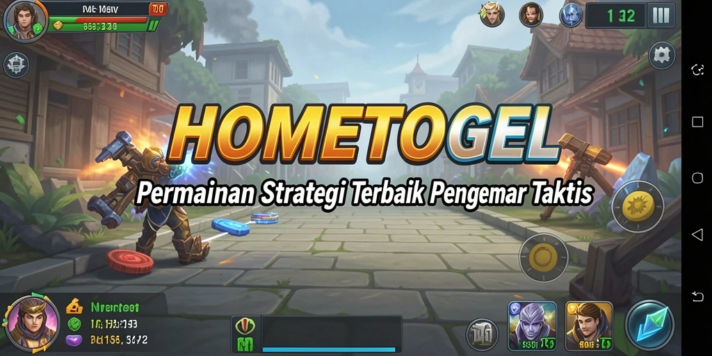 Tangkapan layar dari gameplay HOMETOGEL yang penuh strategi dan taktik.