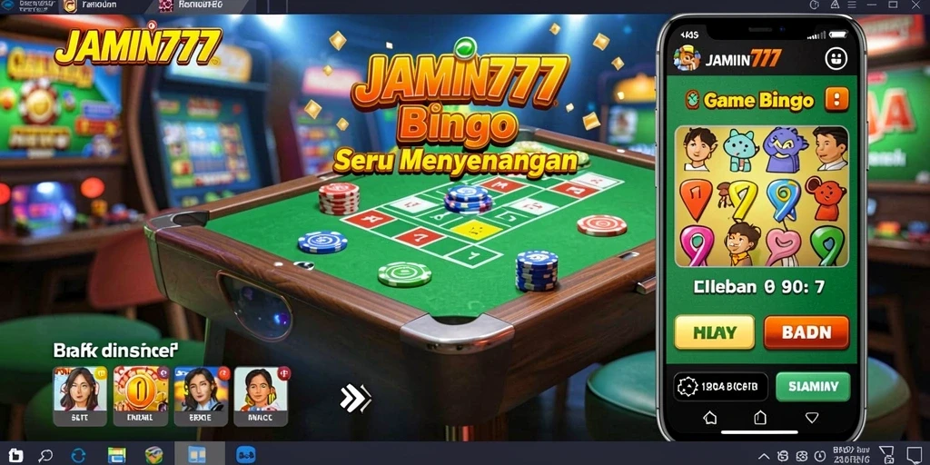Tampilan gameplay JAMIN777 yang seru dan penuh warna.