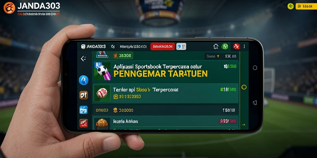 Tampilan menarik dari aplikasi JANDA303 dengan berbagai opsi taruhan.