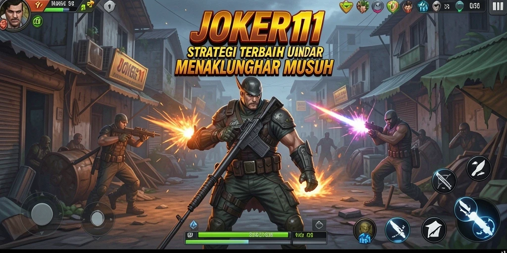 Tampilan gameplay menarik dari JOKER11 dengan aksi strategi yang mendebarkan.