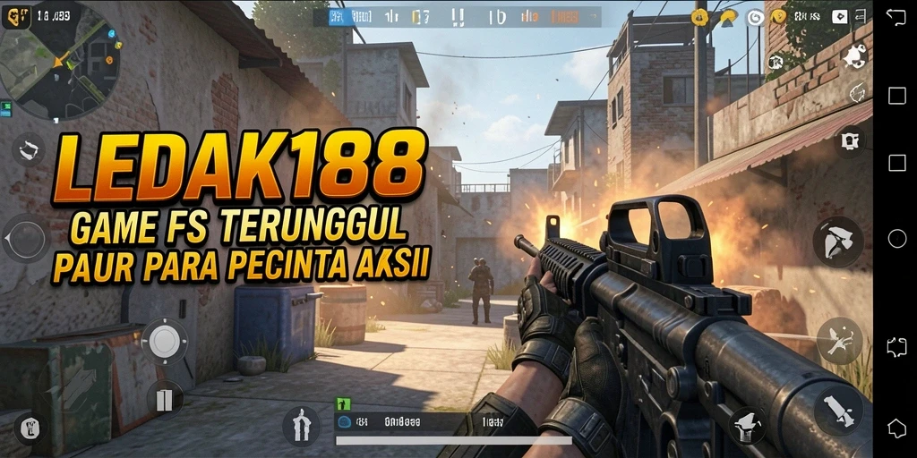 Tangkapan layar dari gameplay action-packed LEDAK188 dengan grafis menakjubkan.