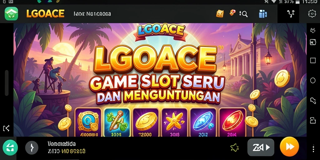 Tampilan gameplay menarik dari LGOACE dengan tema Slot yang beragam.
