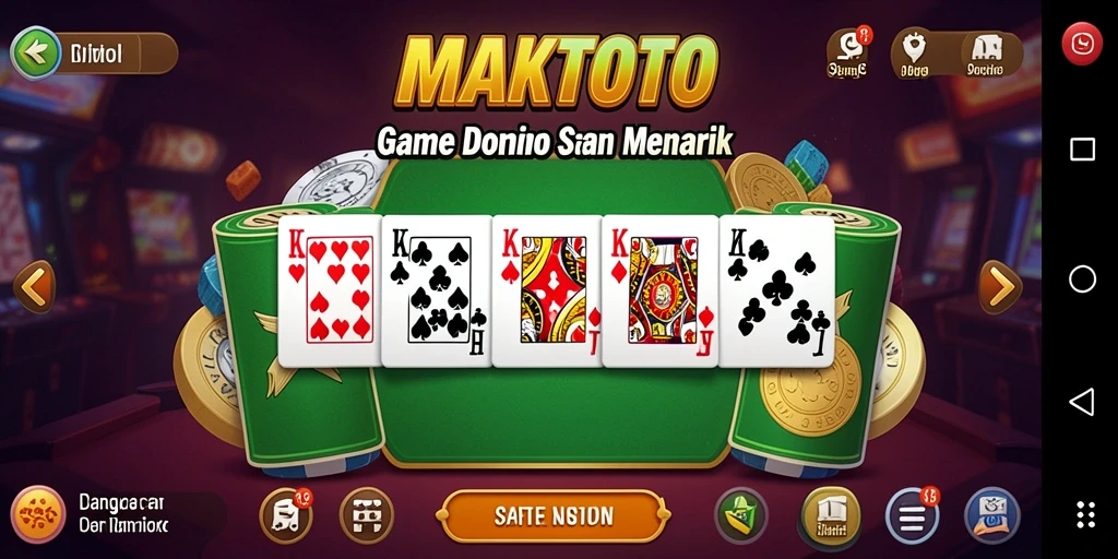 Tampilan gameplay seru dalam MAKTOTO yang memikat pemain.