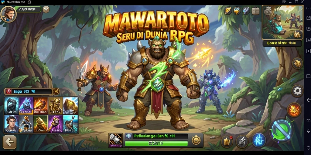 Tampilan gameplay seru dan menegangkan di MAWARTOTO.