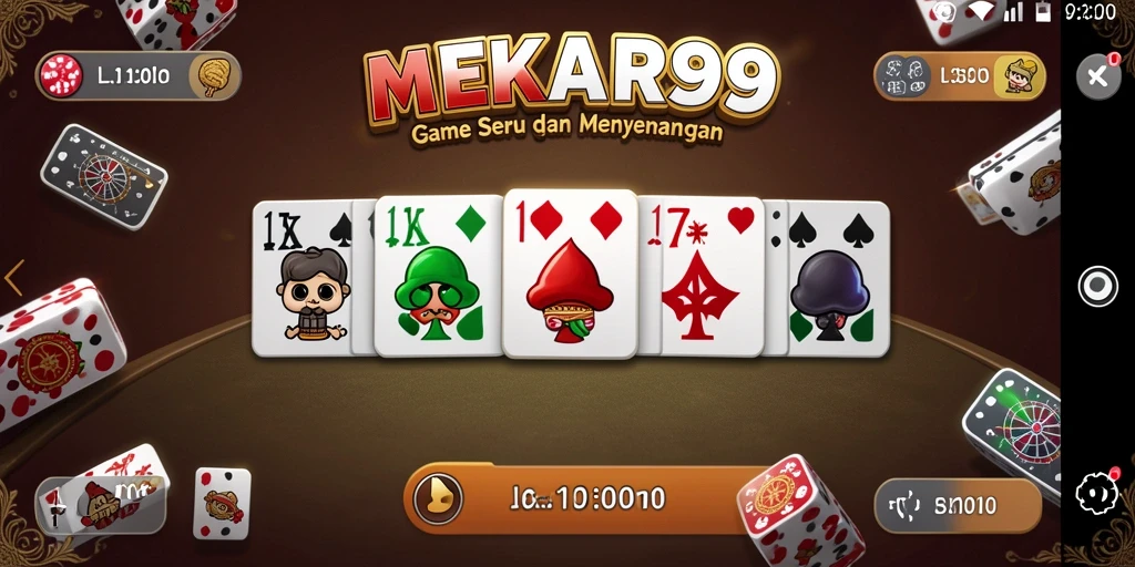 Tampilan menarik dan gameplay seru dari MEKAR99