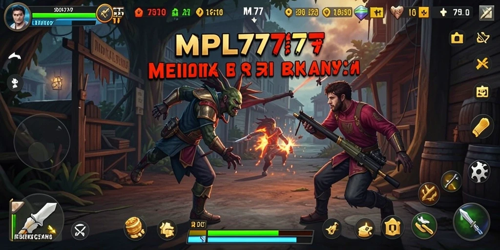 Tampilan gameplay MPL777 yang menyeramkan dan mendebarkan.