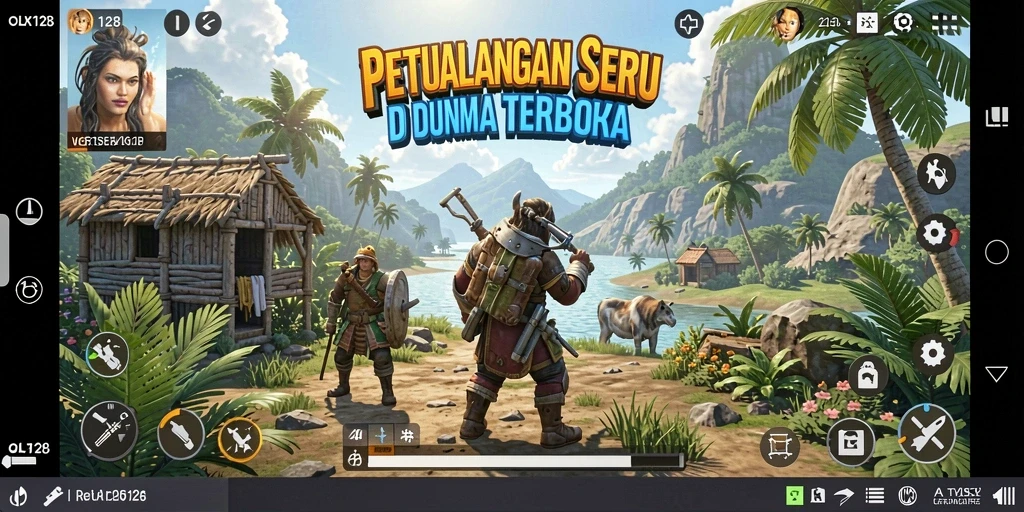 Gameplay OLX128 yang menakjubkan dalam dunia Open World.