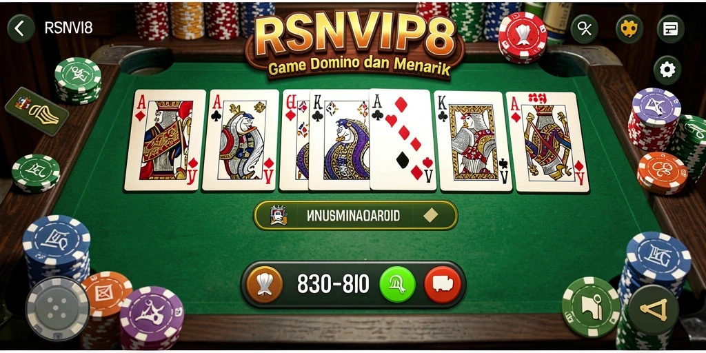 Tampilan gameplay seru dan penuh aksi di RSNVIP8.