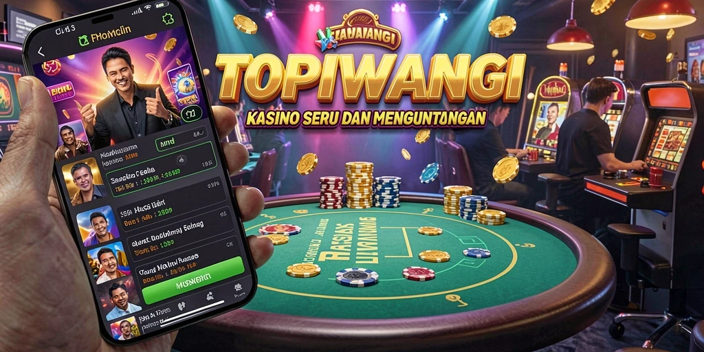 Tampilan menarik dan gameplay seru dari TOPIWANGI.