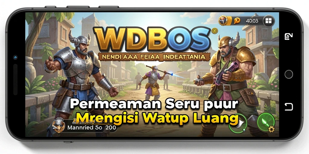 Tampilan gameplay seru dari WDBOS saat Anda beraksi.